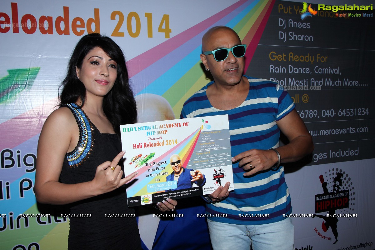 Holi Reloaded Curtain Raiser by Baba Sehgal Academy of Hip Hop, Hyderabad