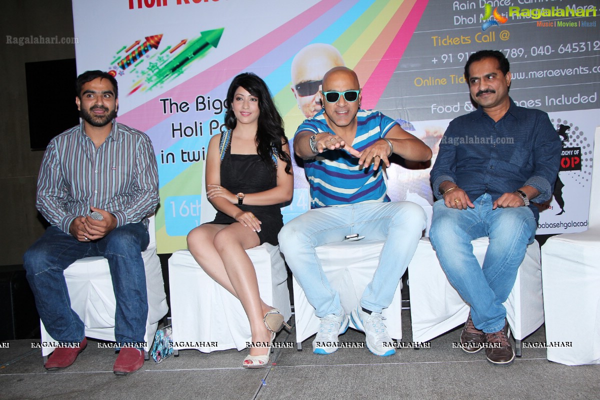 Holi Reloaded Curtain Raiser by Baba Sehgal Academy of Hip Hop, Hyderabad