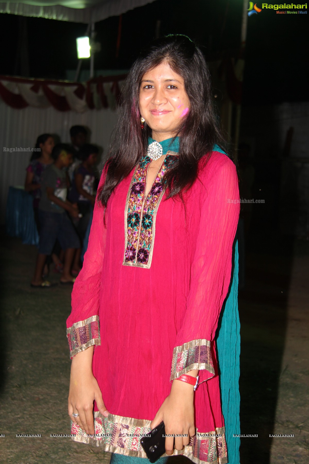 Agarwal Samaj Holi Celebrations 2014, Banjara Hills, Hyderabad