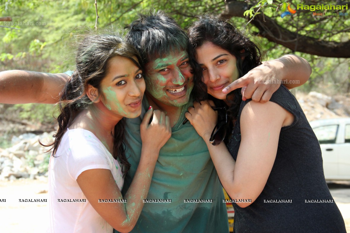 Holi Celebrations 2014 at Bhoot Bungalow, Hyderabad