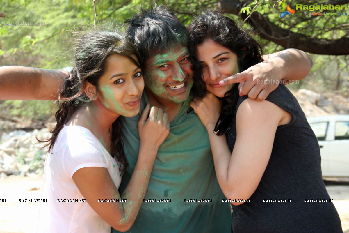 Holi Celebrations 2014 at Bhoot Bungalow, Hyderabad