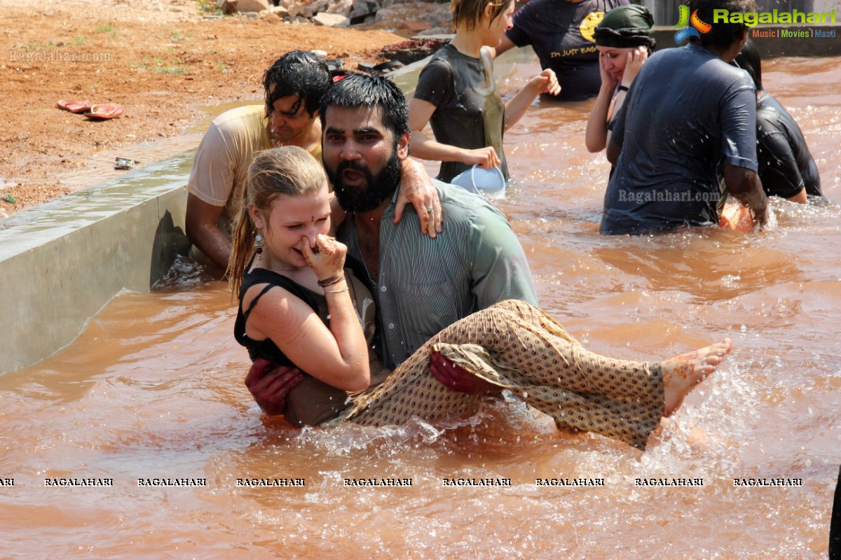 Holi Celebrations 2014 at Bhoot Bungalow, Hyderabad