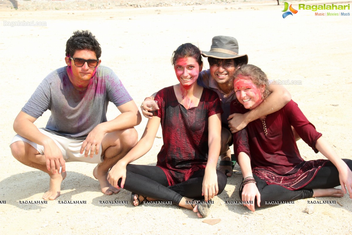 Holi Celebrations 2014 at Bhoot Bungalow, Hyderabad