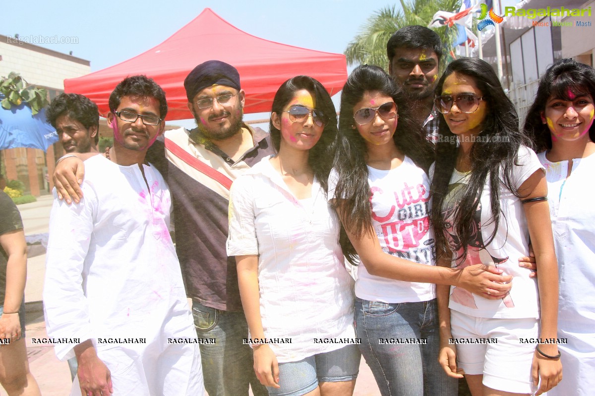 Bam Bam Holi Fest by Bisket and Anup Chandak at Novotel Airport, Hyderabad