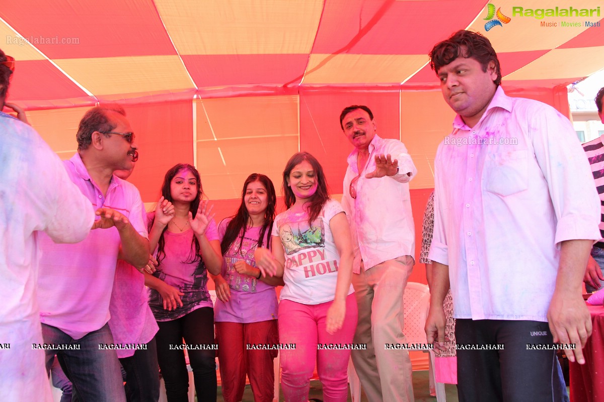 Bam Bam Holi Fest by Bisket and Anup Chandak at Novotel Airport, Hyderabad