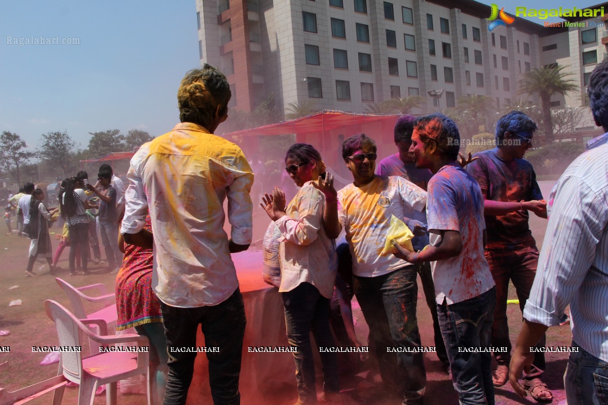 Bam Bam Holi Fest by Bisket and Anup Chandak at Novotel Airport, Hyderabad