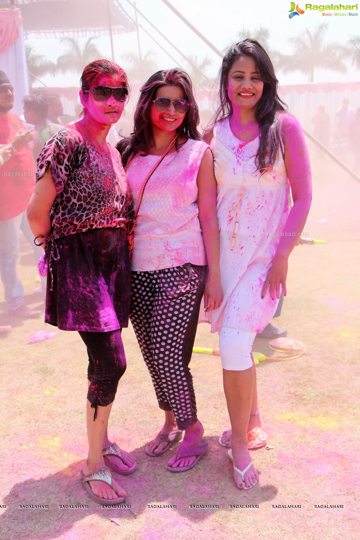 Bam Bam Holi Fest by Bisket and Anup Chandak at Novotel Airport, Hyderabad