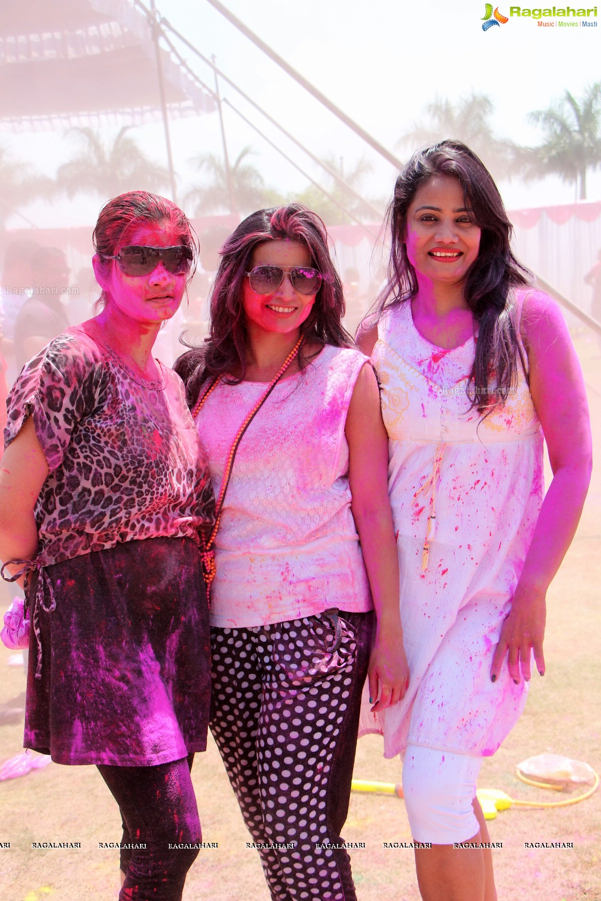 Bam Bam Holi Fest by Bisket and Anup Chandak at Novotel Airport, Hyderabad