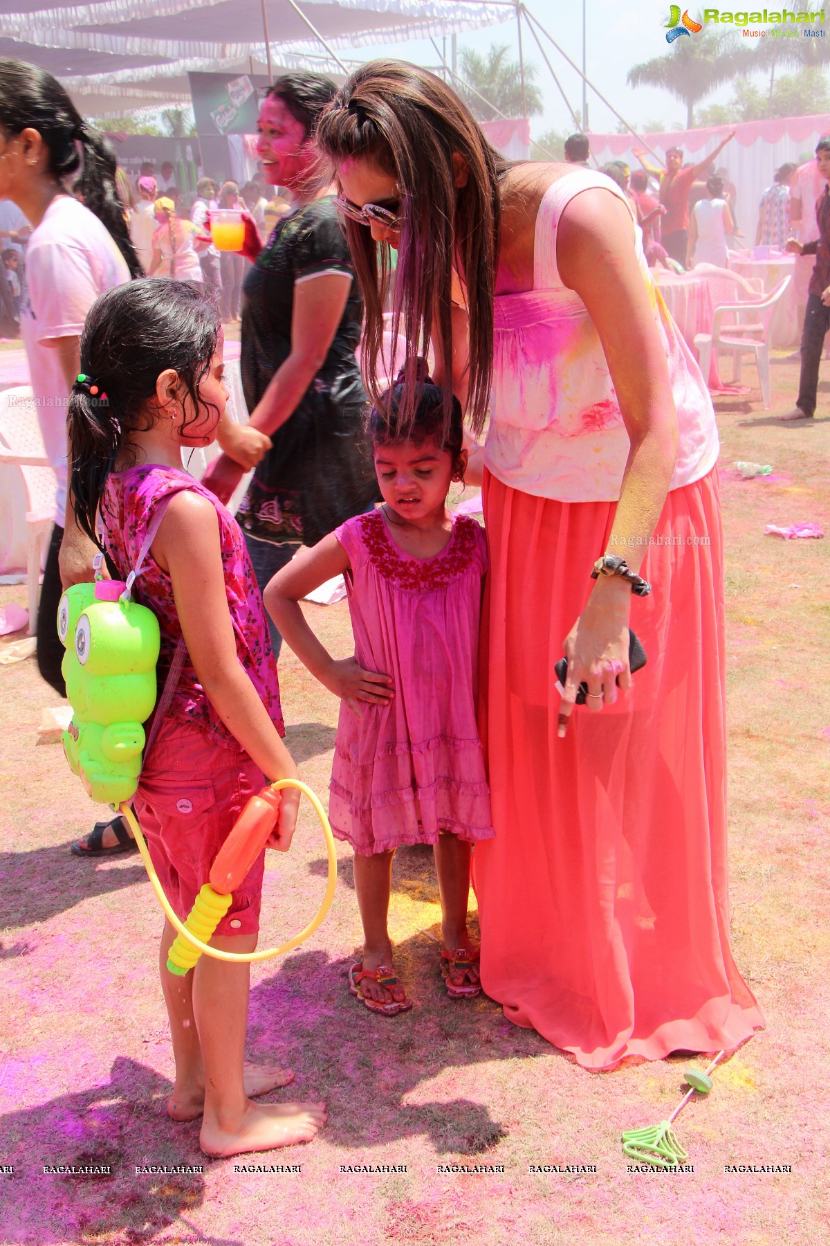 Bam Bam Holi Fest by Bisket and Anup Chandak at Novotel Airport, Hyderabad