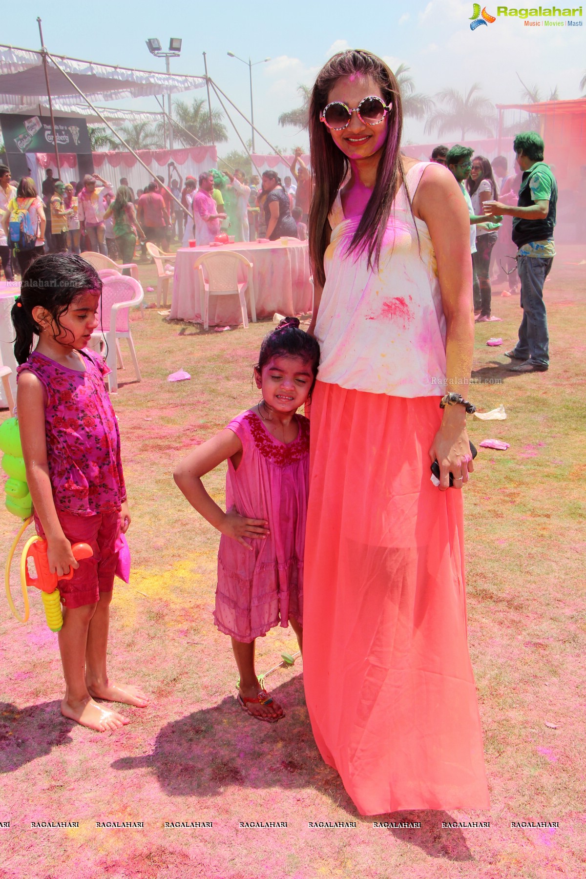 Bam Bam Holi Fest by Bisket and Anup Chandak at Novotel Airport, Hyderabad