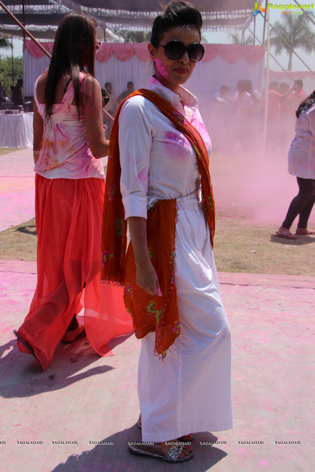 Bam Bam Holi Fest by Bisket and Anup Chandak at Novotel Airport, Hyderabad