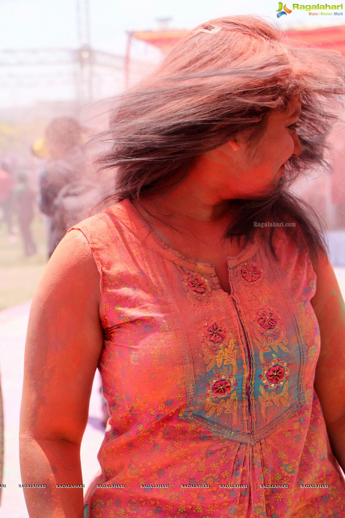 Bam Bam Holi Fest by Bisket and Anup Chandak at Novotel Airport, Hyderabad