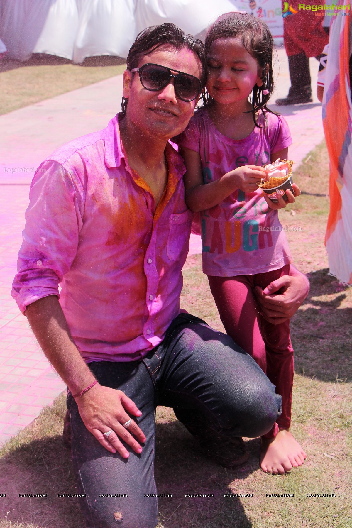 Bam Bam Holi Fest by Bisket and Anup Chandak at Novotel Airport, Hyderabad