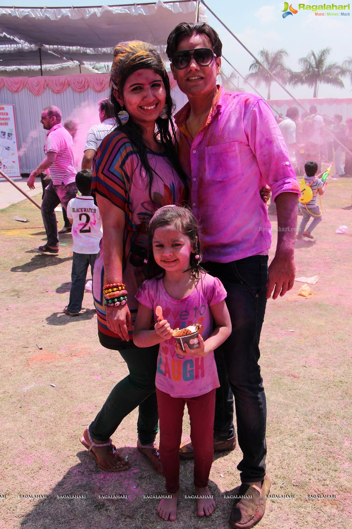 Bam Bam Holi Fest by Bisket and Anup Chandak at Novotel Airport, Hyderabad