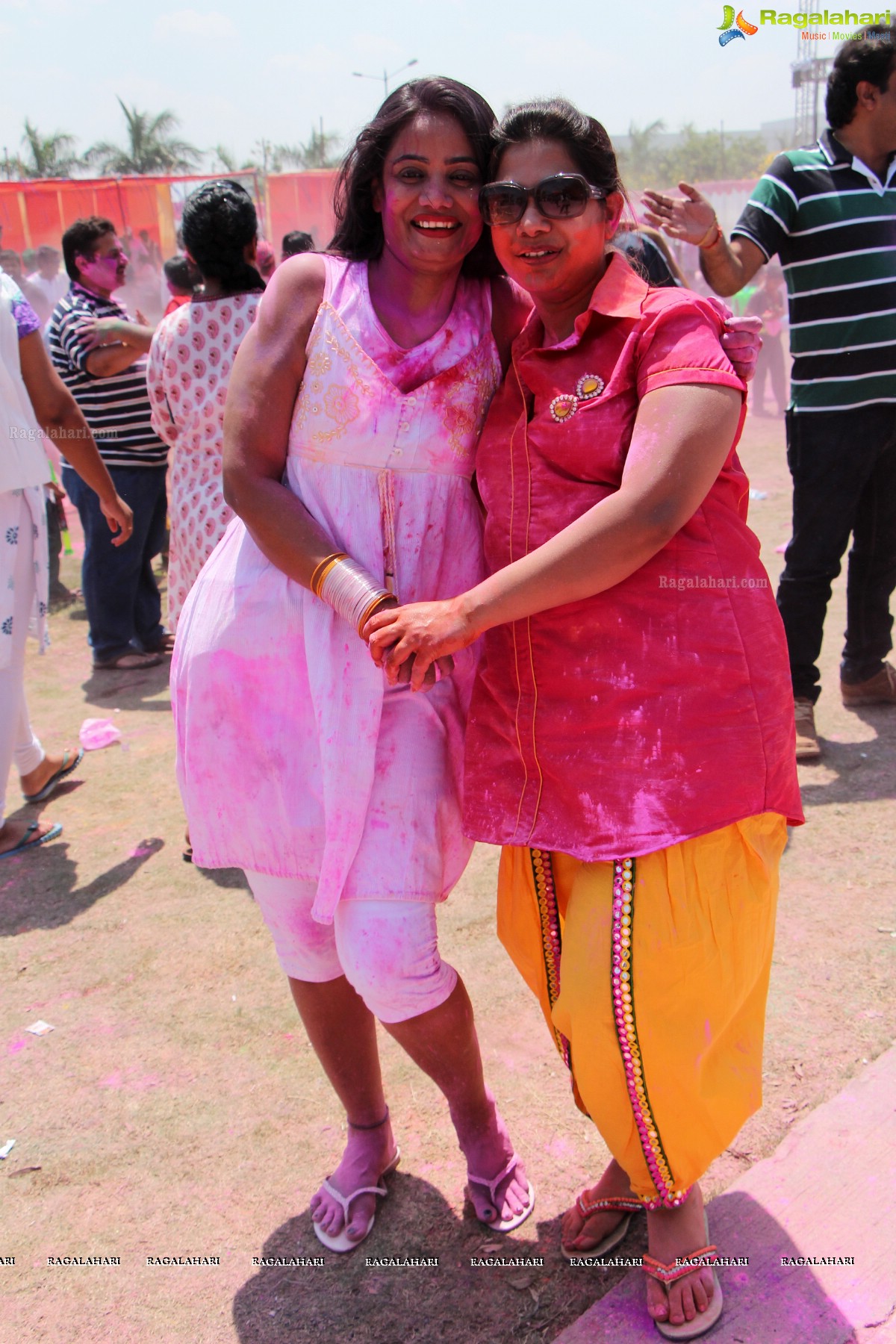 Bam Bam Holi Fest by Bisket and Anup Chandak at Novotel Airport, Hyderabad