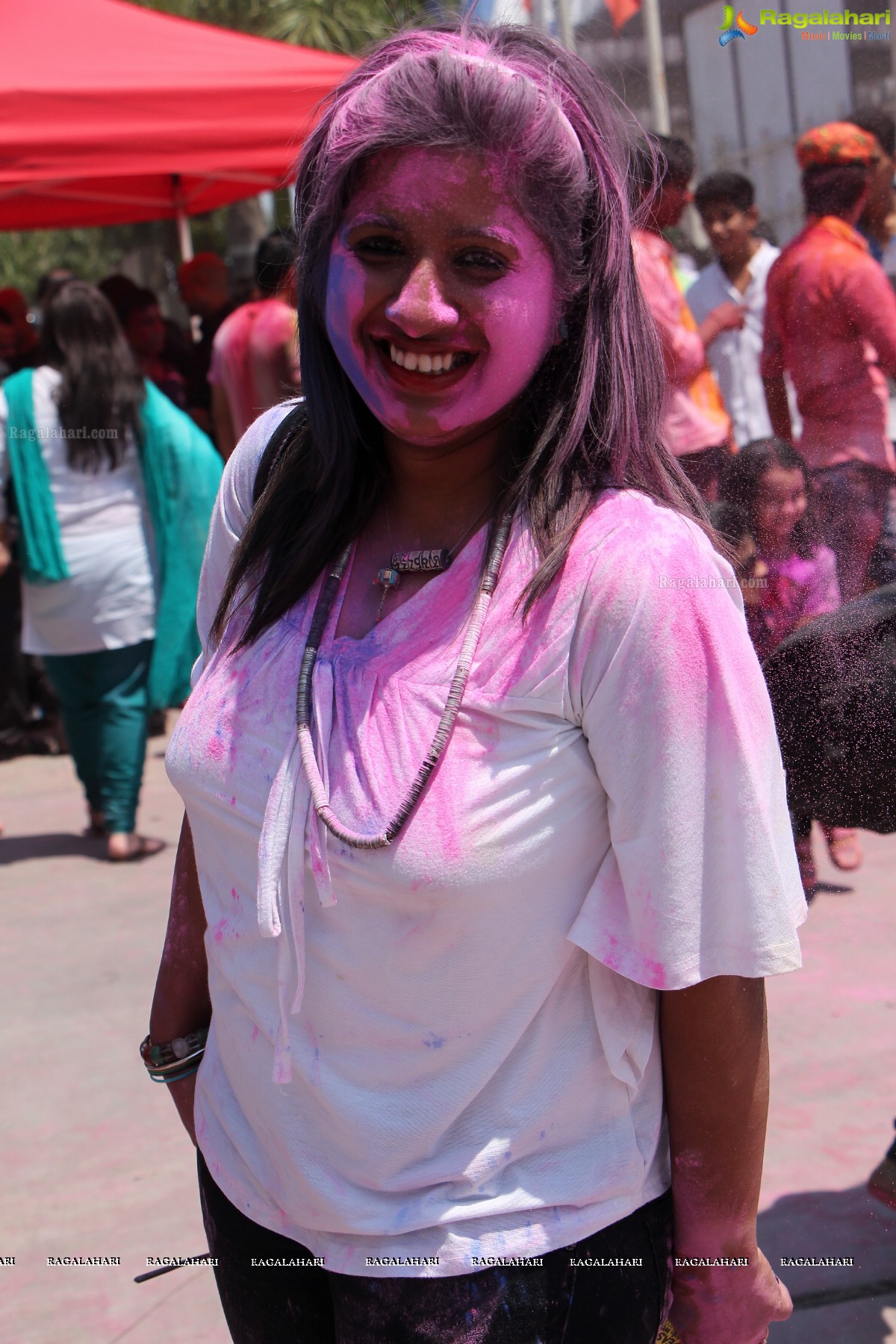 Bam Bam Holi Fest by Bisket and Anup Chandak at Novotel Airport, Hyderabad