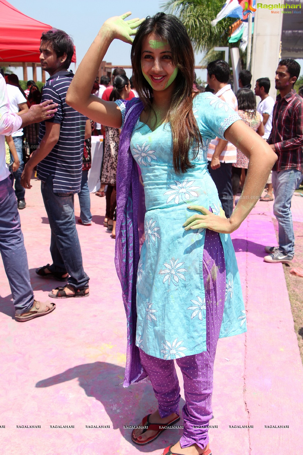 Bam Bam Holi Fest by Bisket and Anup Chandak at Novotel Airport, Hyderabad