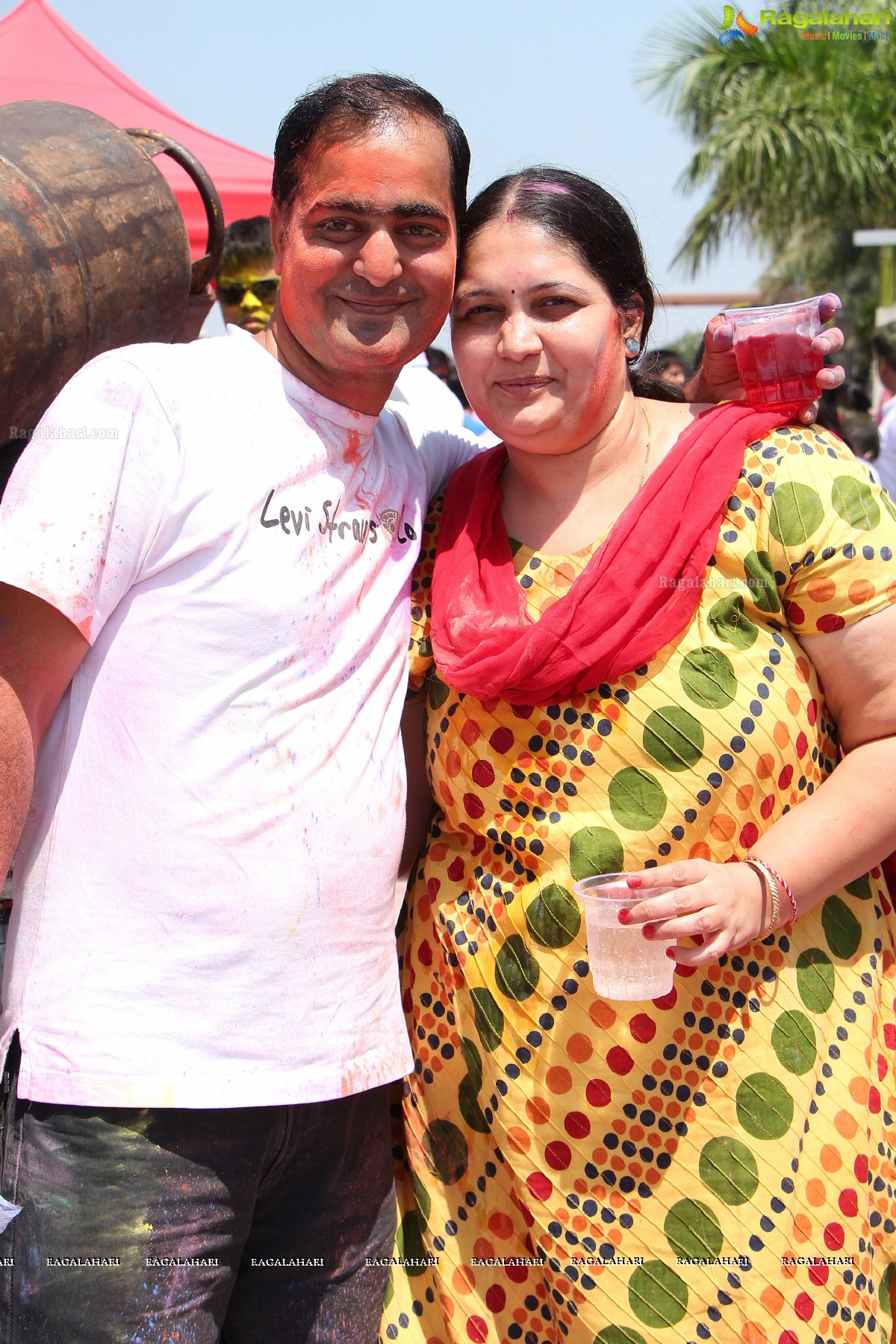 Bam Bam Holi Fest by Bisket and Anup Chandak at Novotel Airport, Hyderabad