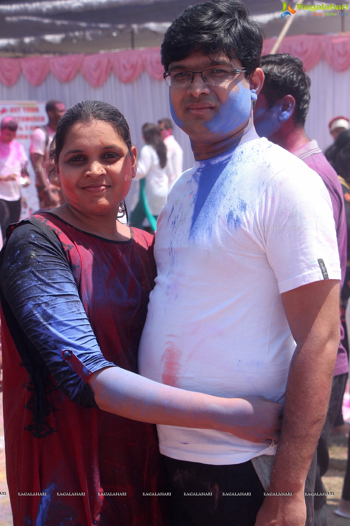 Bam Bam Holi Fest by Bisket and Anup Chandak at Novotel Airport, Hyderabad