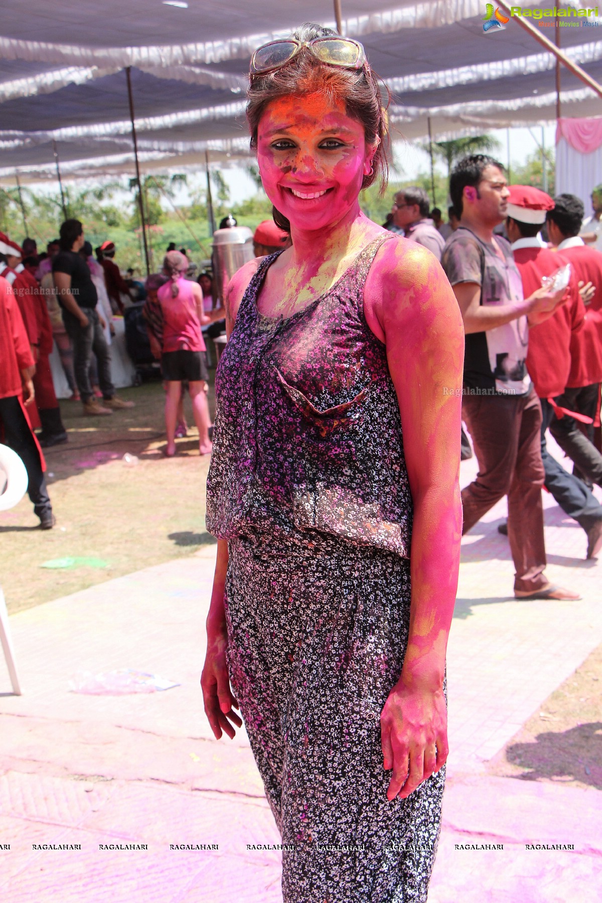 Bam Bam Holi Fest by Bisket and Anup Chandak at Novotel Airport, Hyderabad