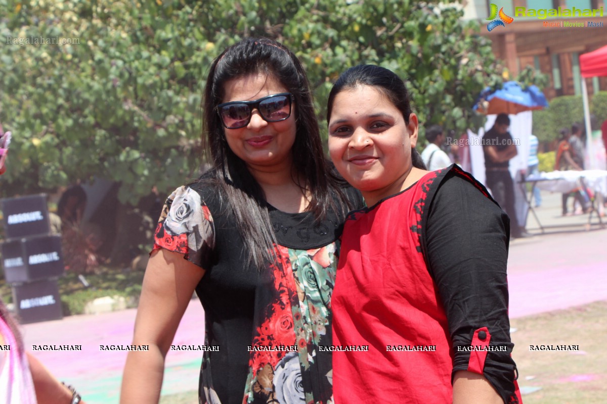 Bam Bam Holi Fest by Bisket and Anup Chandak at Novotel Airport, Hyderabad