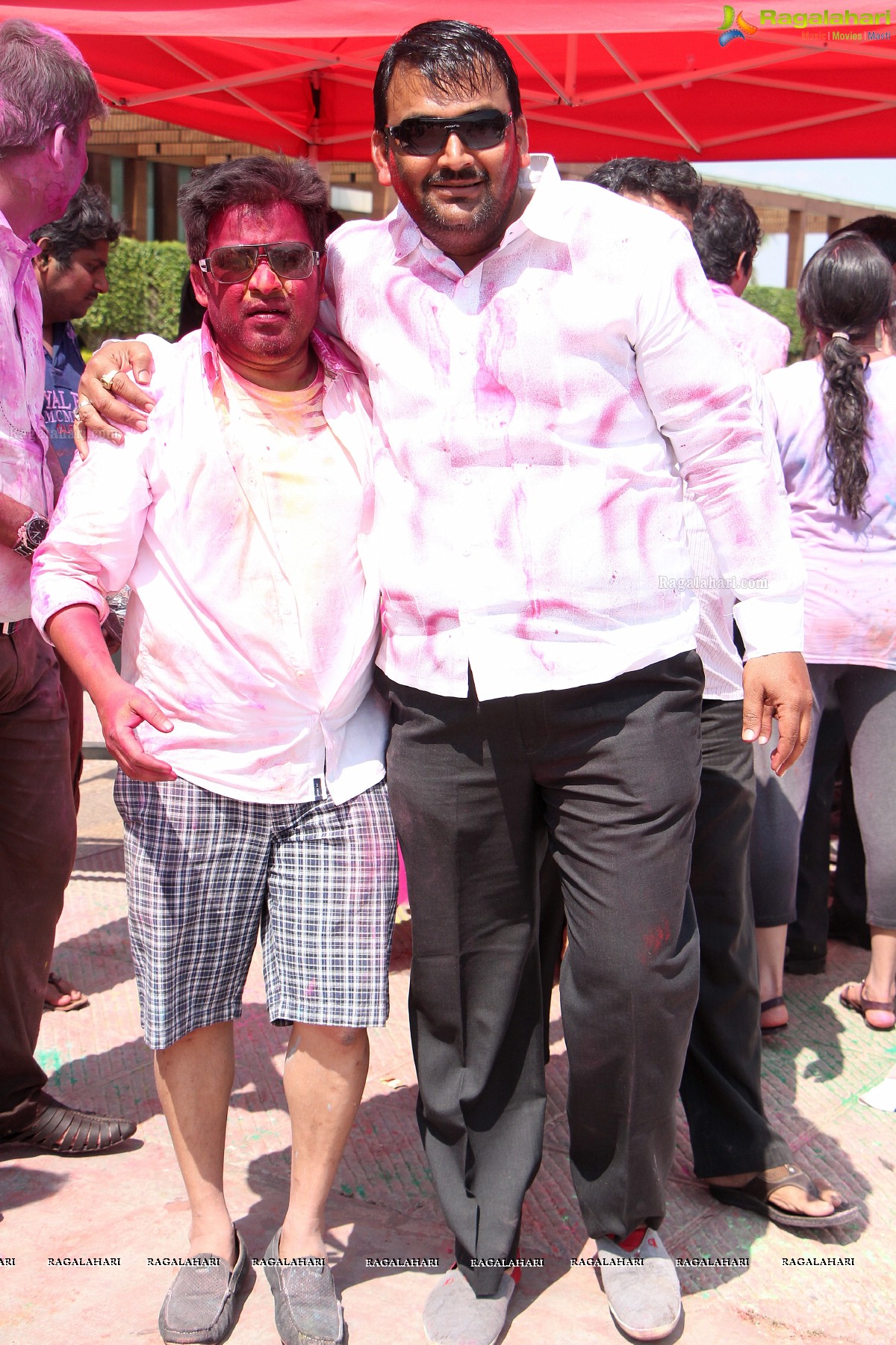 Bam Bam Holi Fest by Bisket and Anup Chandak at Novotel Airport, Hyderabad