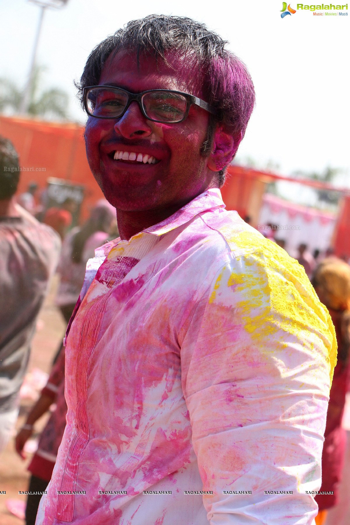 Bam Bam Holi Fest by Bisket and Anup Chandak at Novotel Airport, Hyderabad