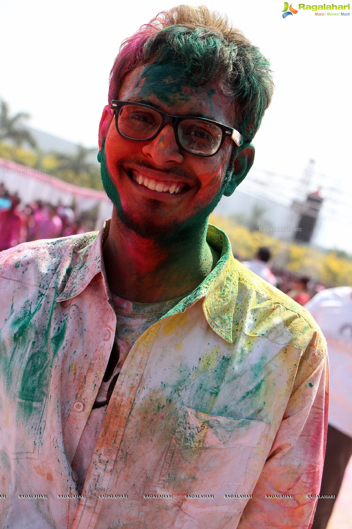 Bam Bam Holi Fest by Bisket and Anup Chandak at Novotel Airport, Hyderabad