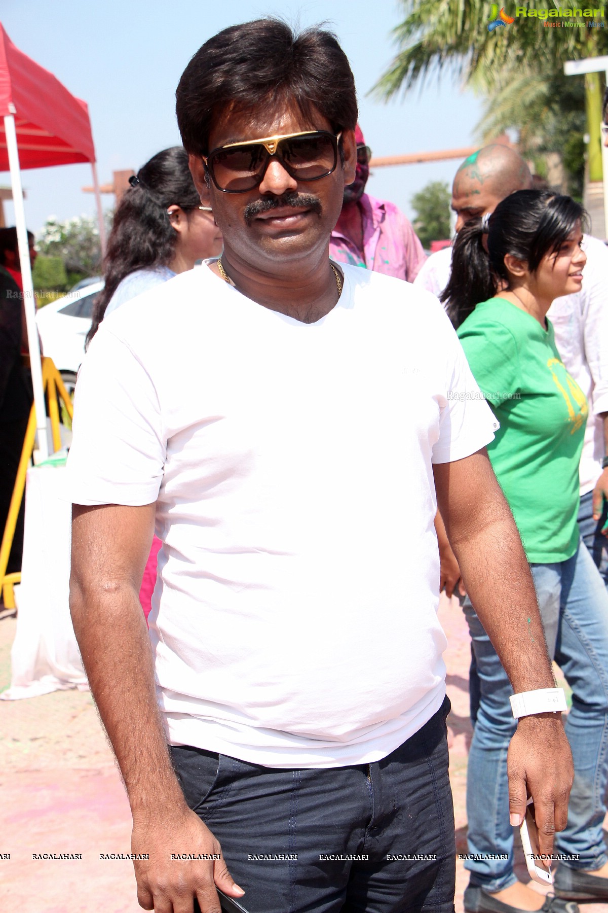 Bam Bam Holi Fest by Bisket and Anup Chandak at Novotel Airport, Hyderabad