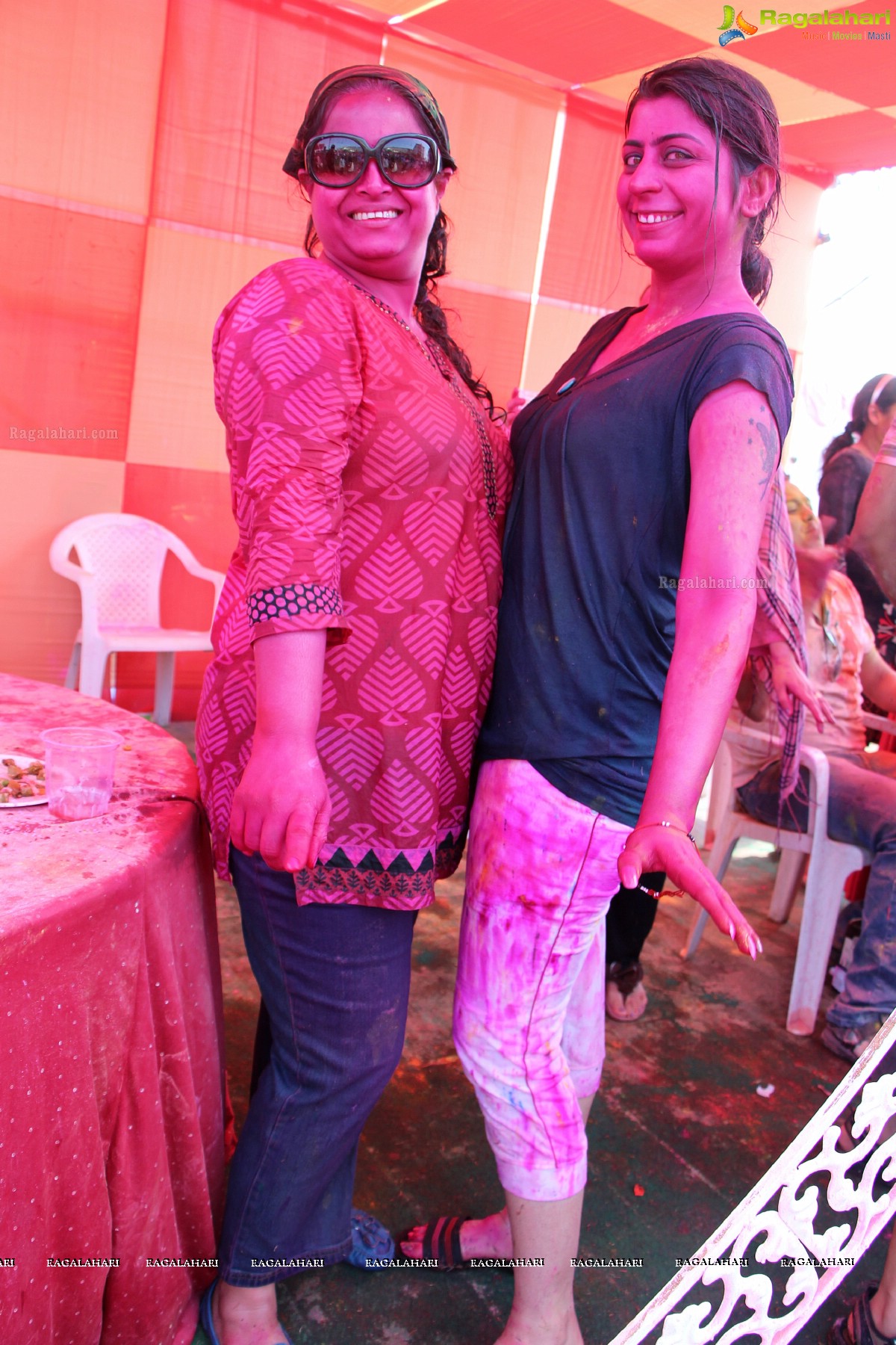 Bam Bam Holi Fest by Bisket and Anup Chandak at Novotel Airport, Hyderabad