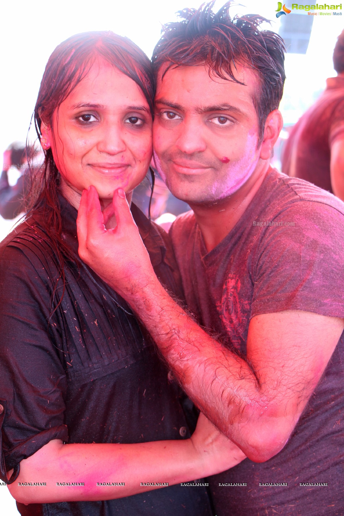 Bam Bam Holi Fest by Bisket and Anup Chandak at Novotel Airport, Hyderabad