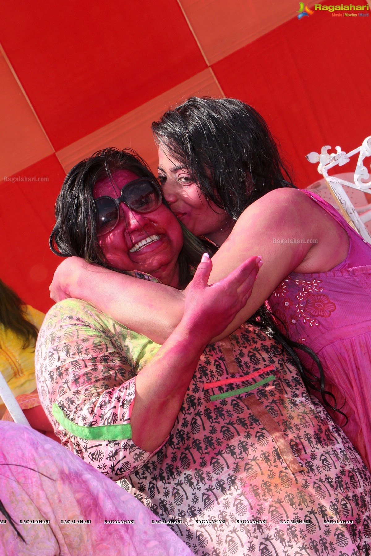 Bam Bam Holi Fest by Bisket and Anup Chandak at Novotel Airport, Hyderabad