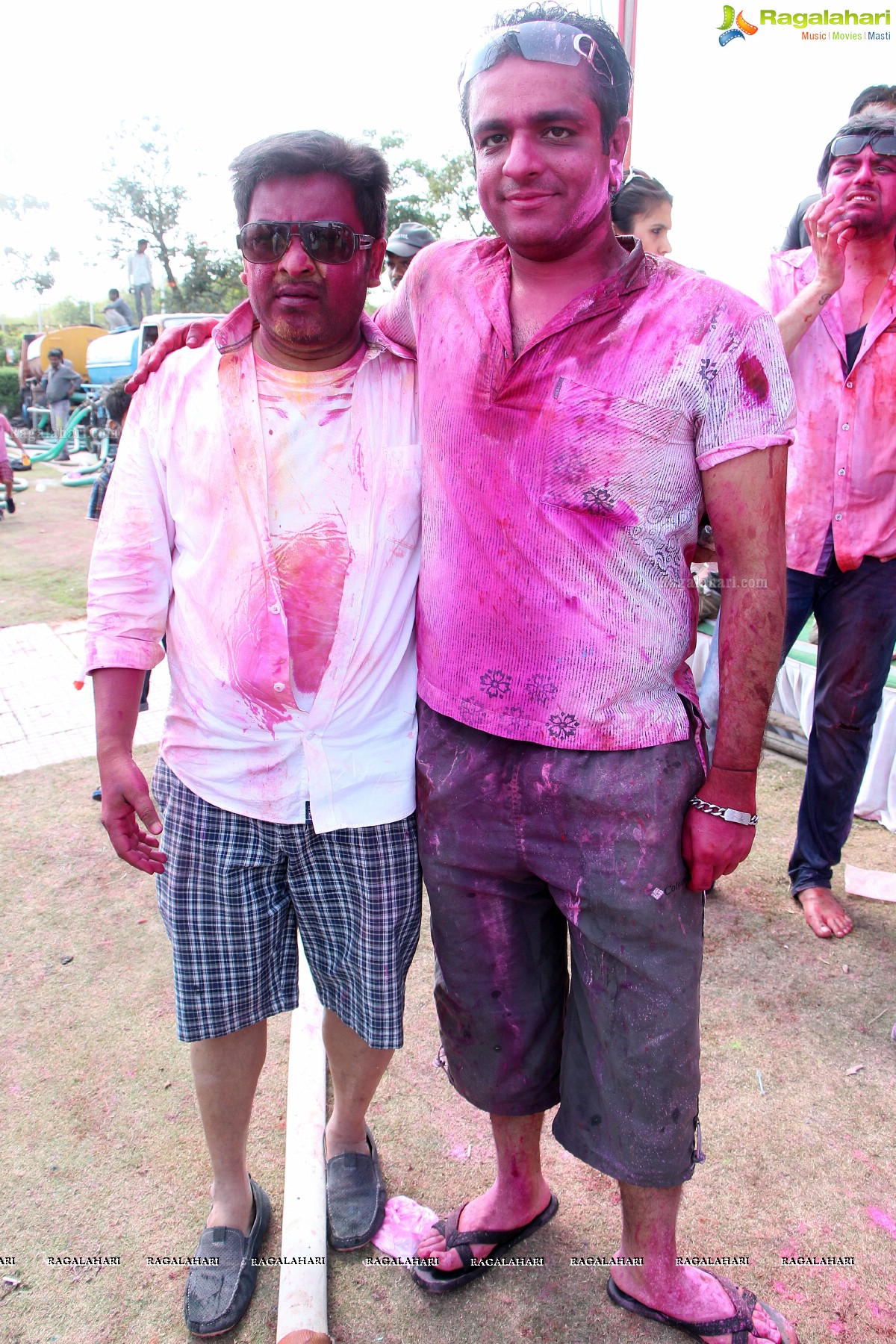 Bam Bam Holi Fest by Bisket and Anup Chandak at Novotel Airport, Hyderabad