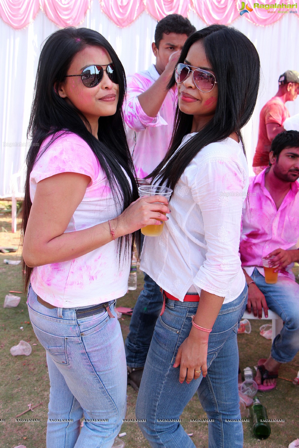 Bam Bam Holi Fest by Bisket and Anup Chandak at Novotel Airport, Hyderabad