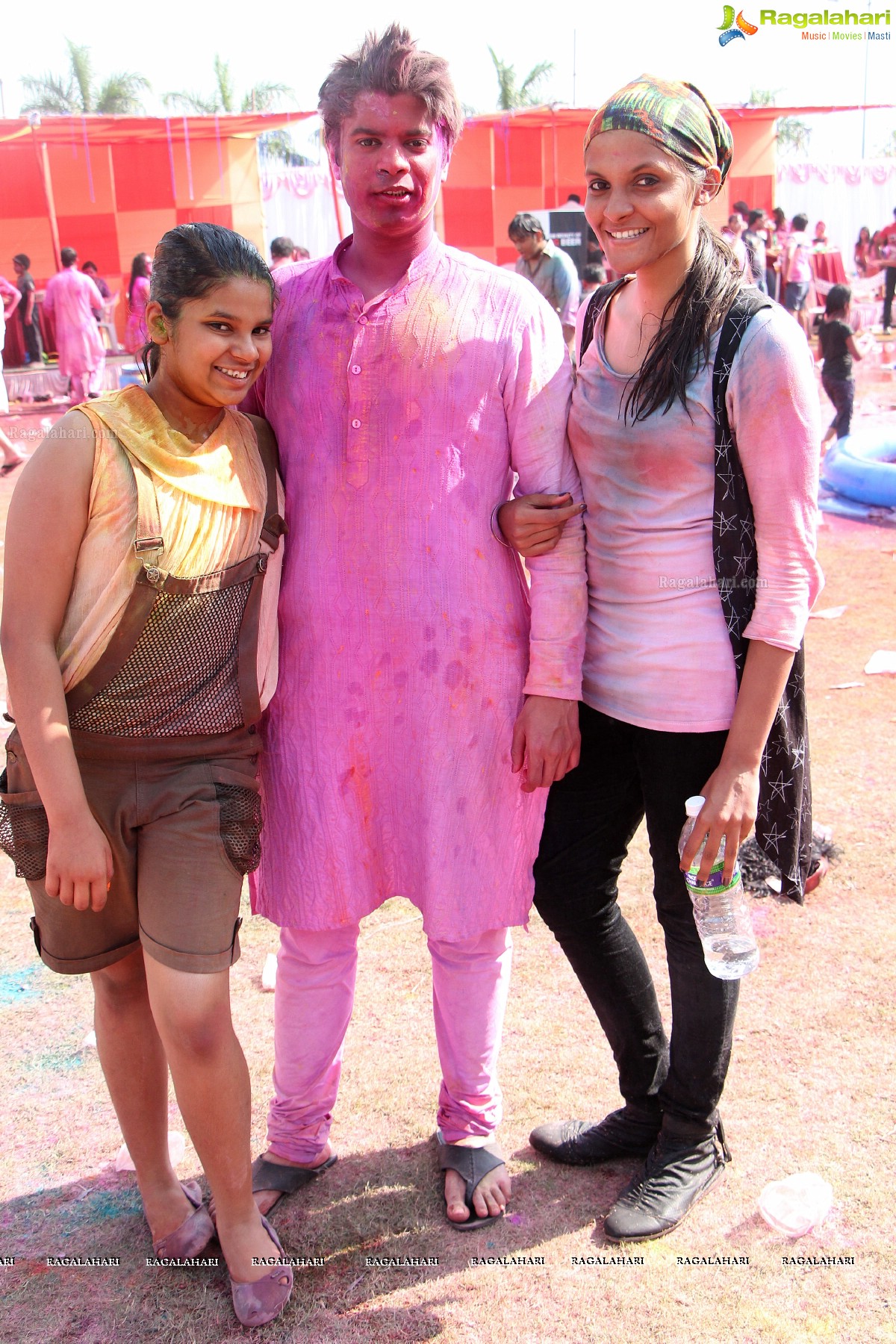 Bam Bam Holi Fest by Bisket and Anup Chandak at Novotel Airport, Hyderabad