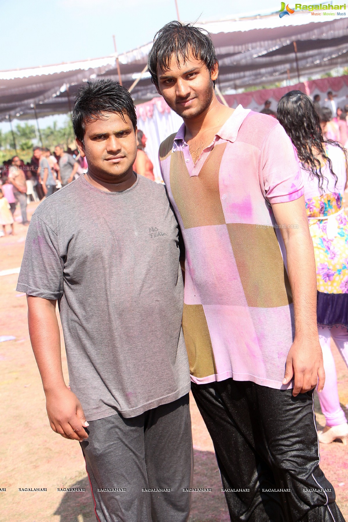 Bam Bam Holi Fest by Bisket and Anup Chandak at Novotel Airport, Hyderabad