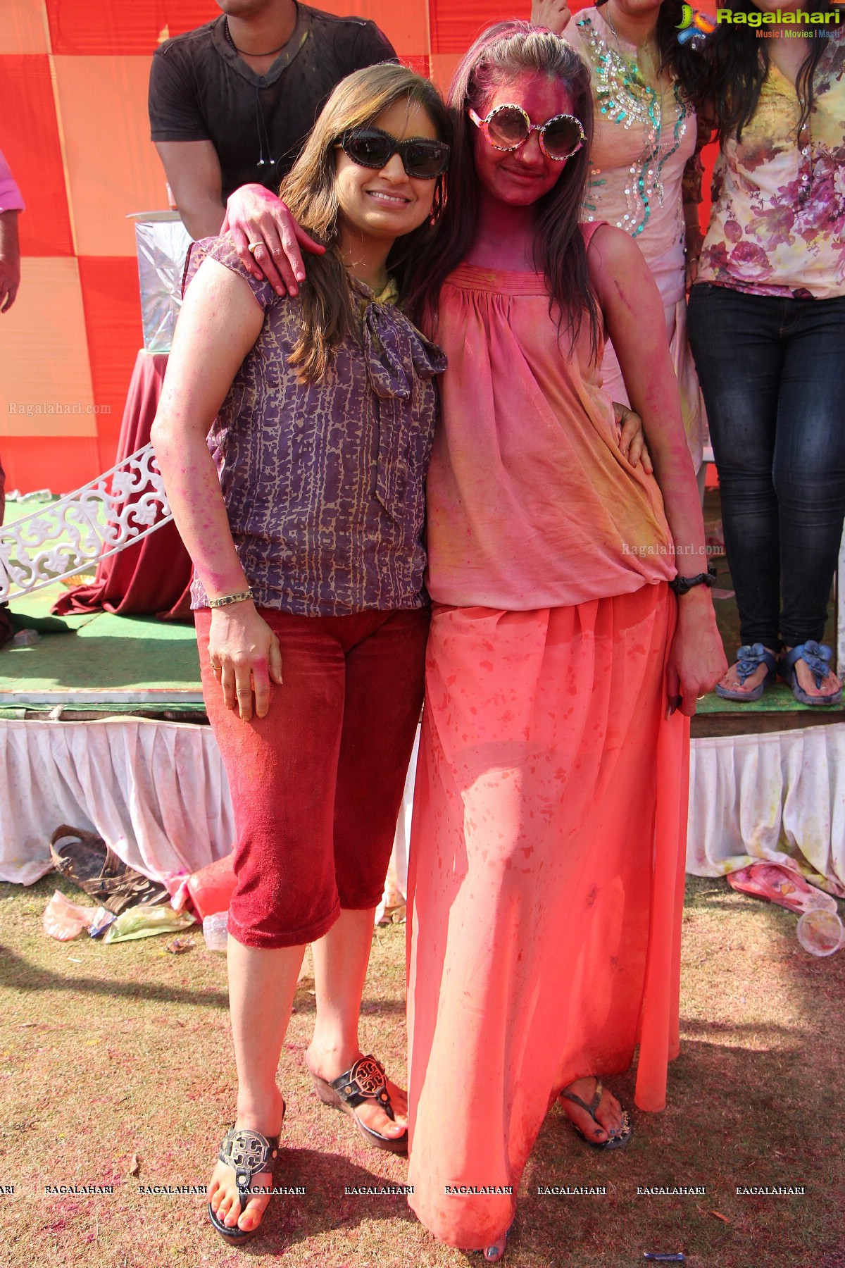 Bam Bam Holi Fest by Bisket and Anup Chandak at Novotel Airport, Hyderabad