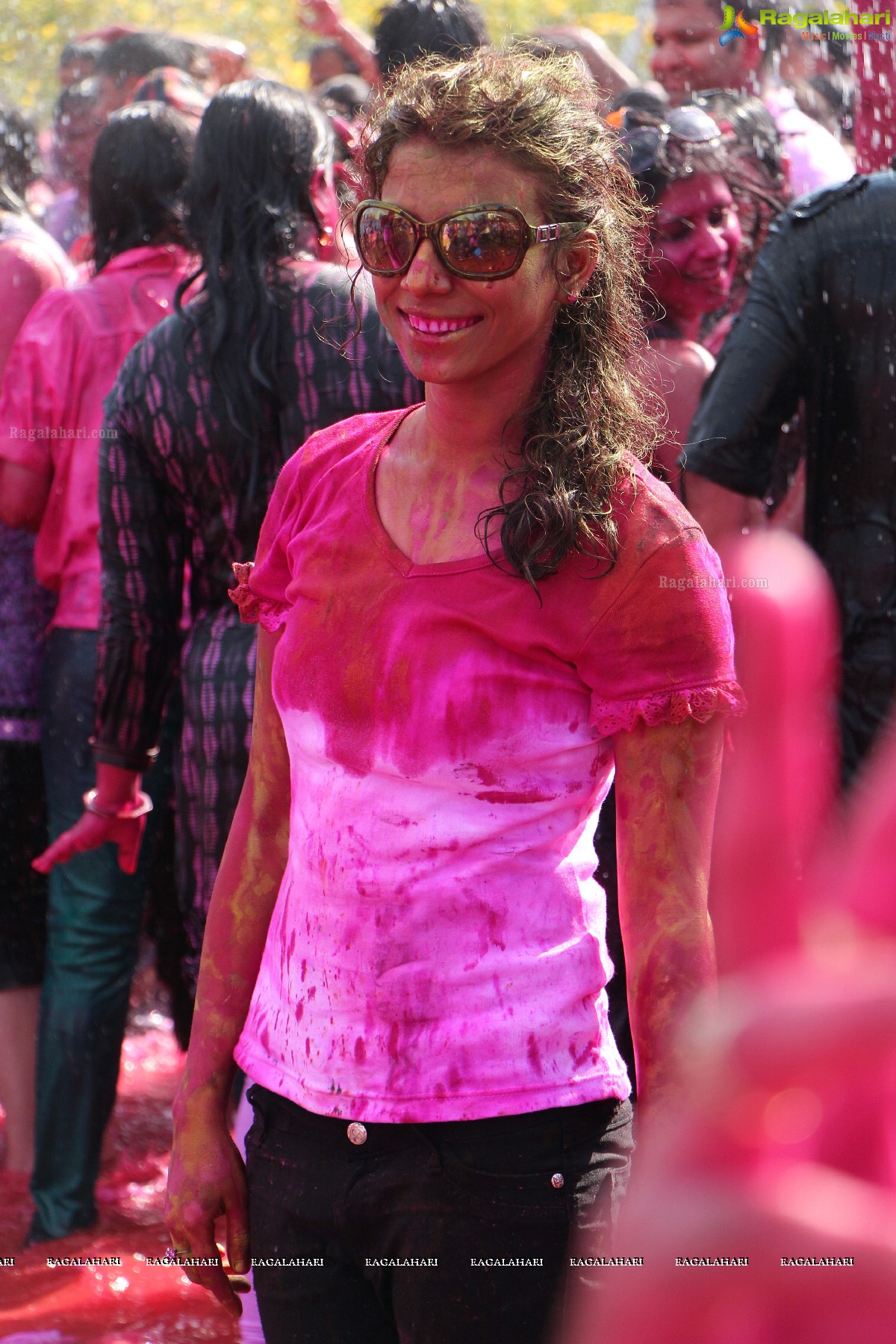 Bam Bam Holi Fest by Bisket and Anup Chandak at Novotel Airport, Hyderabad