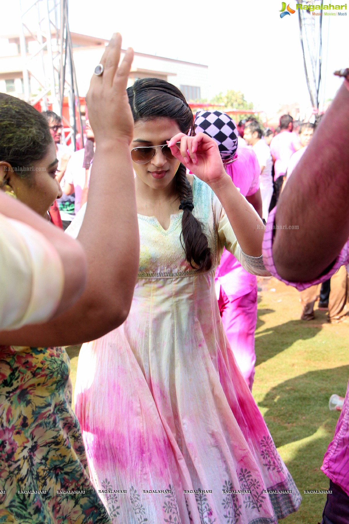 Bam Bam Holi Fest by Bisket and Anup Chandak at Novotel Airport, Hyderabad