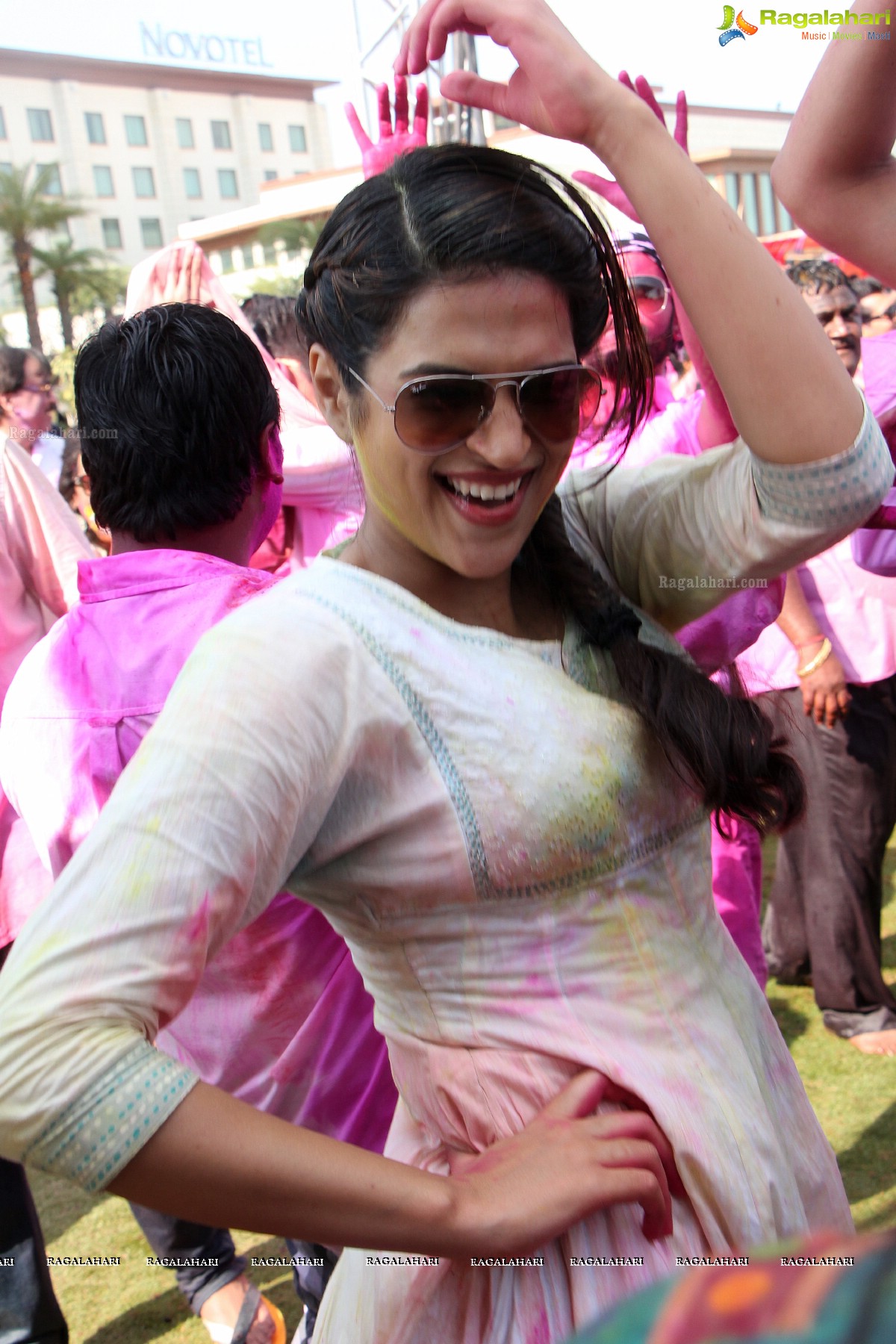 Bam Bam Holi Fest by Bisket and Anup Chandak at Novotel Airport, Hyderabad