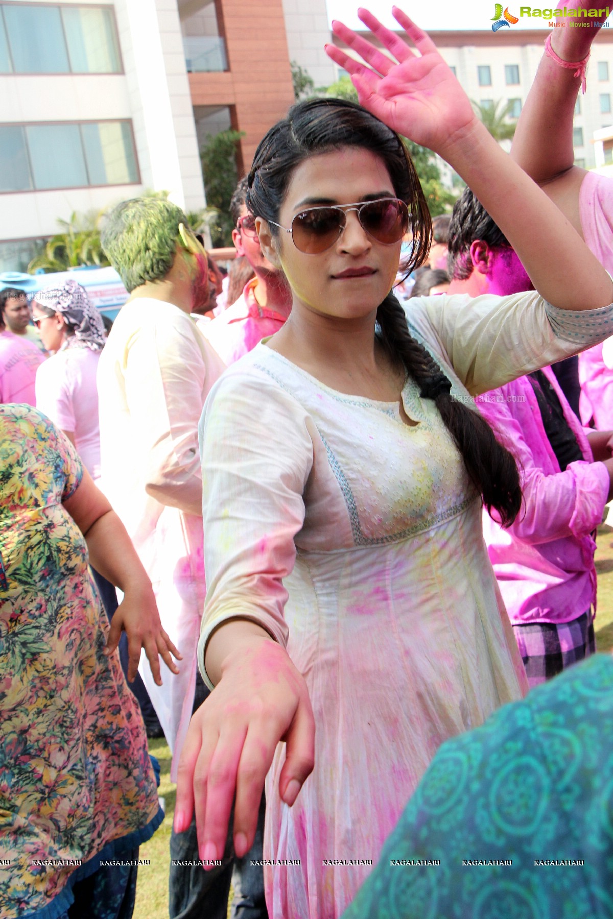 Bam Bam Holi Fest by Bisket and Anup Chandak at Novotel Airport, Hyderabad