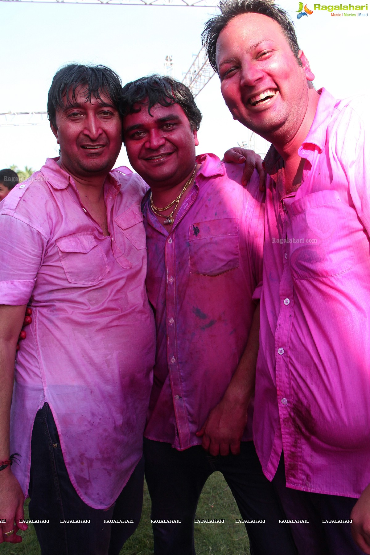 Bam Bam Holi Fest by Bisket and Anup Chandak at Novotel Airport, Hyderabad