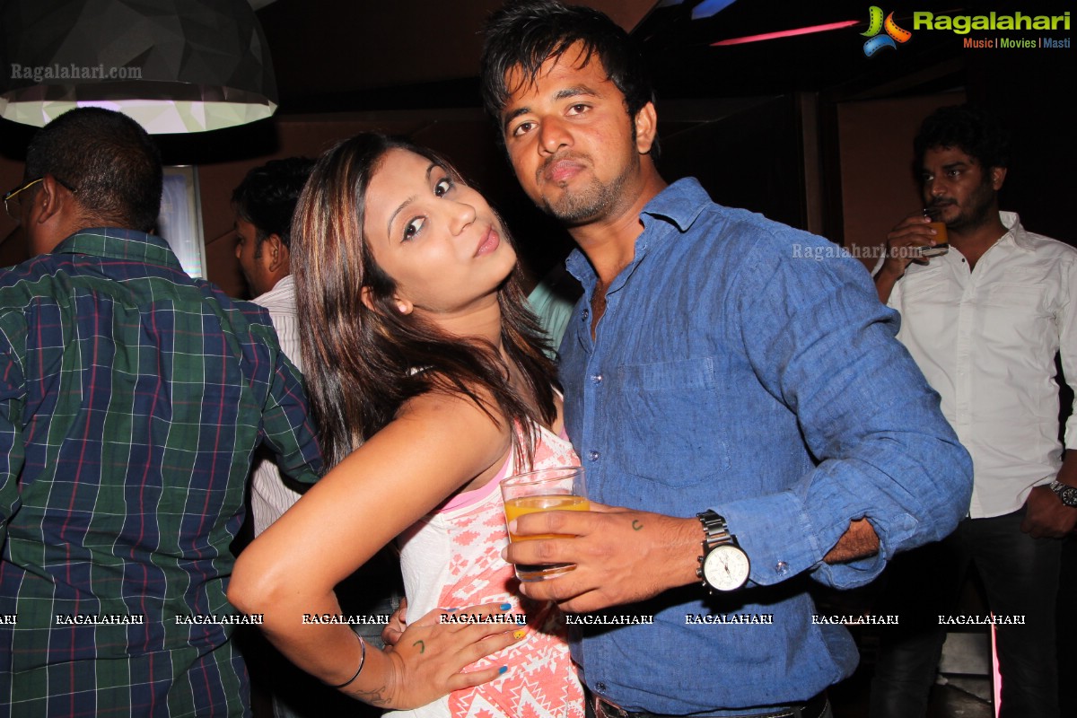 Bollywood Nite with Tollywood Celebrities at Carbon Pub, Hyderabad