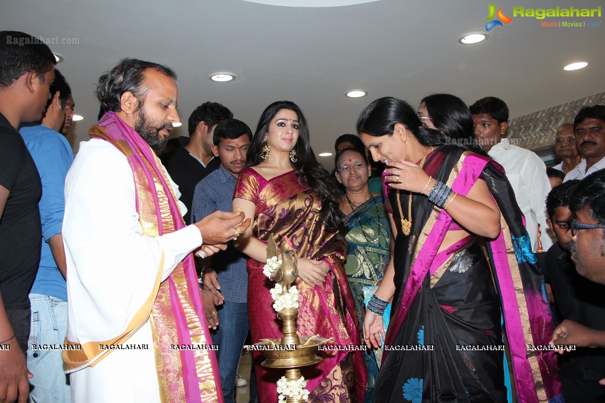 Charmi launches K.S.Mega Shopping Mall, Hyderabad