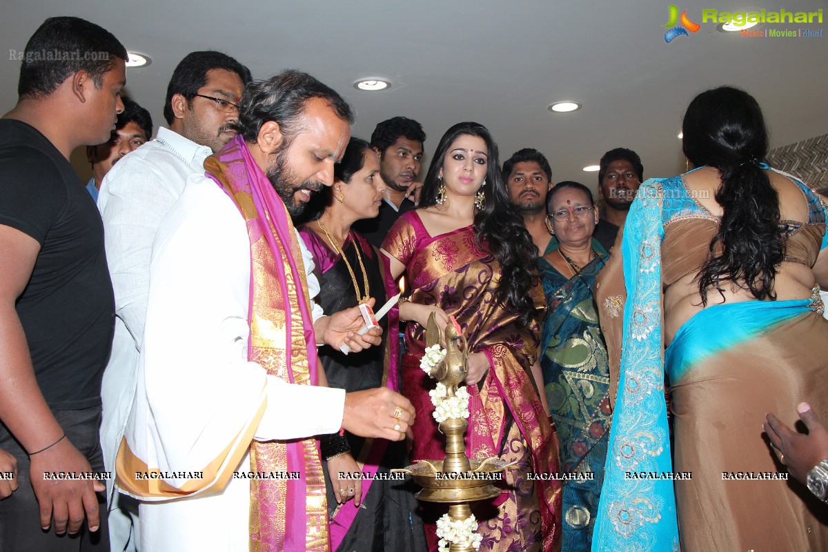 Charmi launches K.S.Mega Shopping Mall, Hyderabad