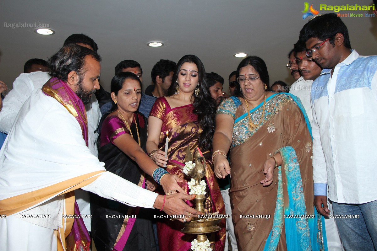 Charmi launches K.S.Mega Shopping Mall, Hyderabad