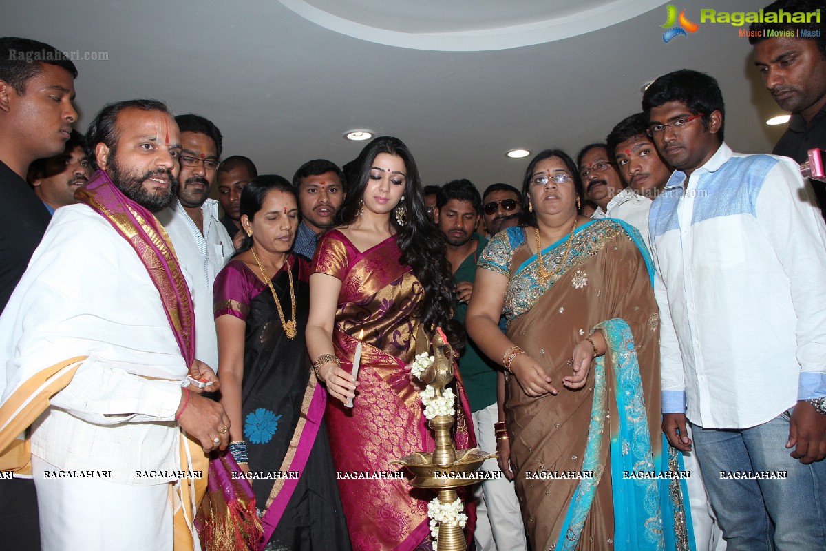 Charmi launches K.S.Mega Shopping Mall, Hyderabad