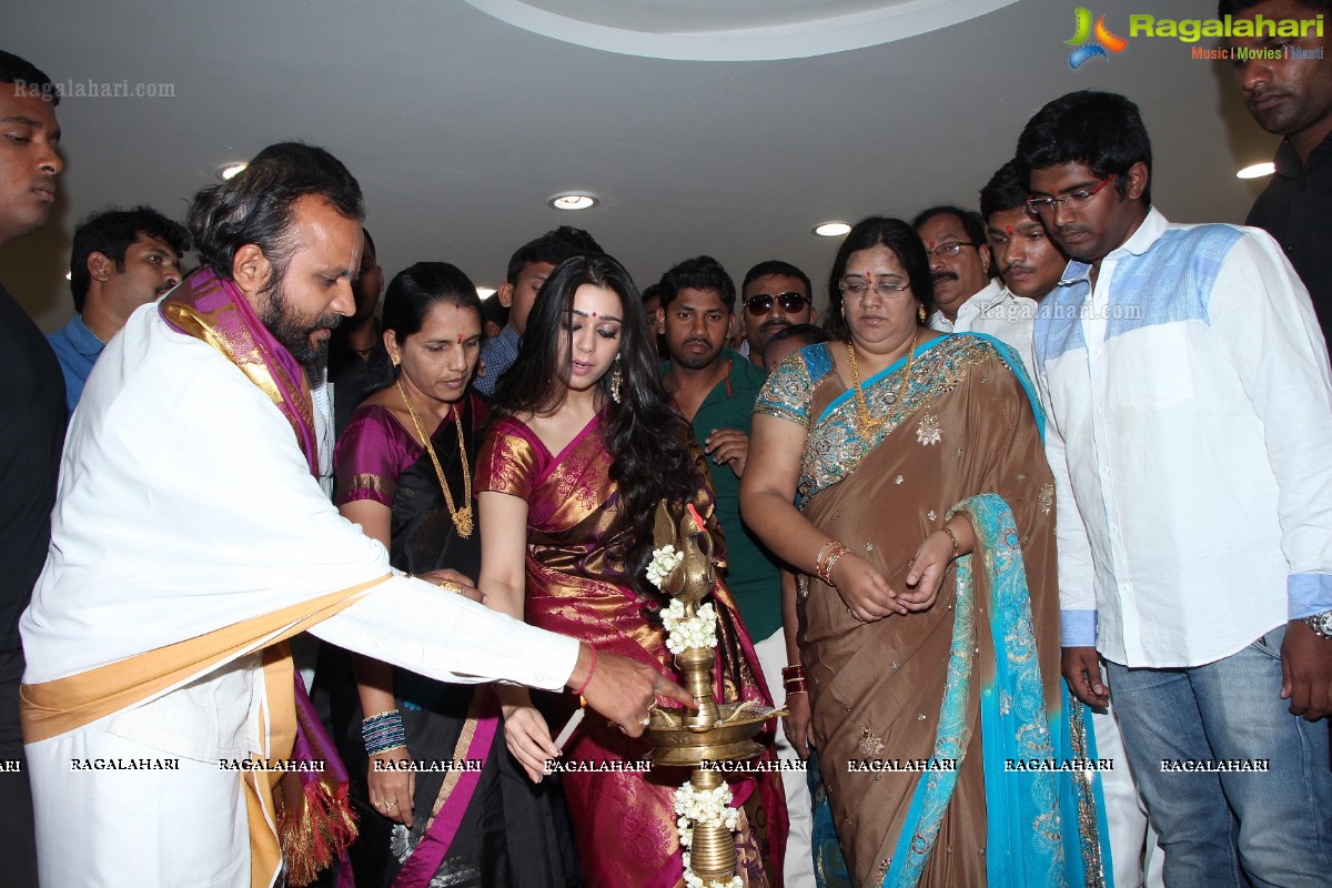 Charmi launches K.S.Mega Shopping Mall, Hyderabad