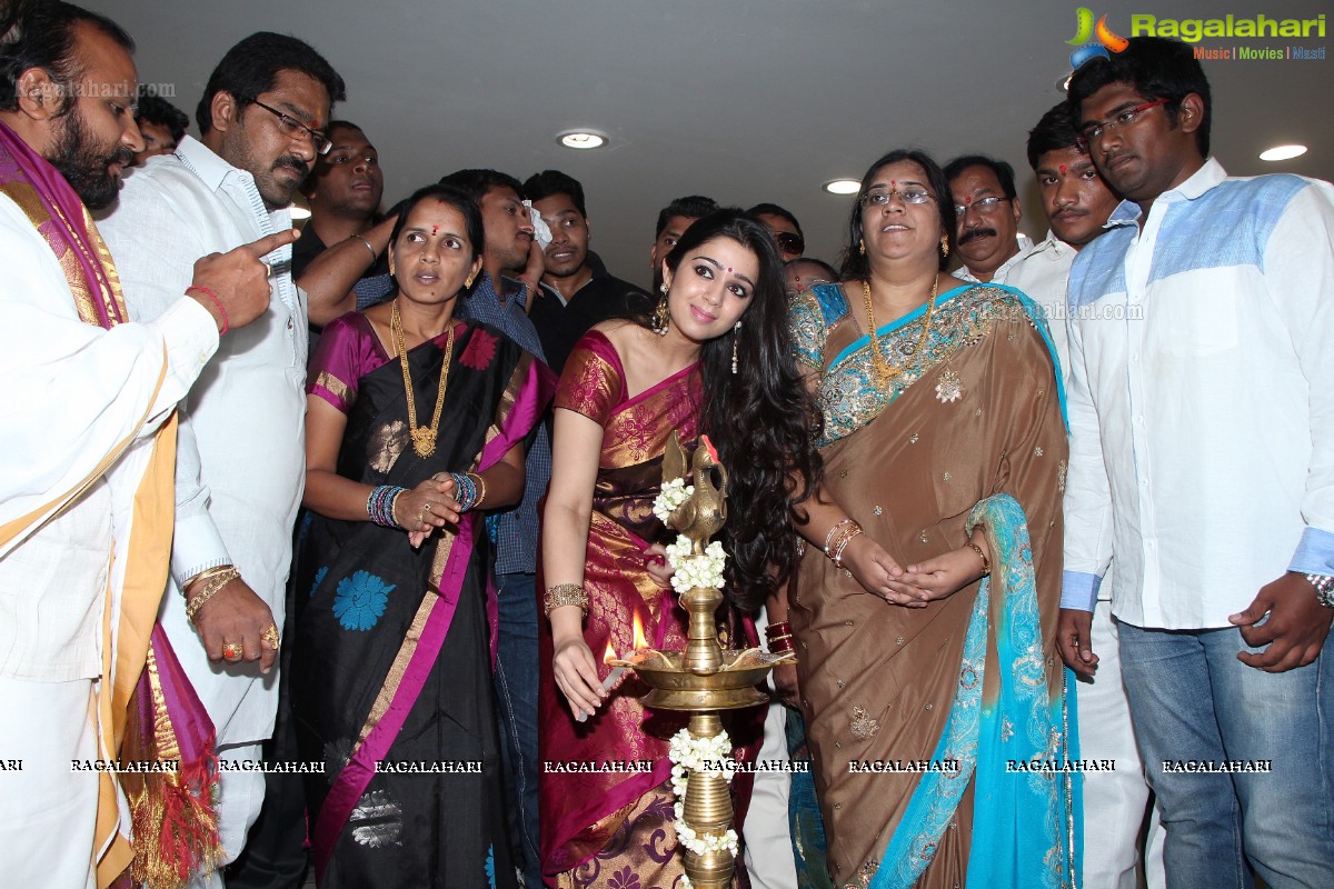 Charmi launches K.S.Mega Shopping Mall, Hyderabad