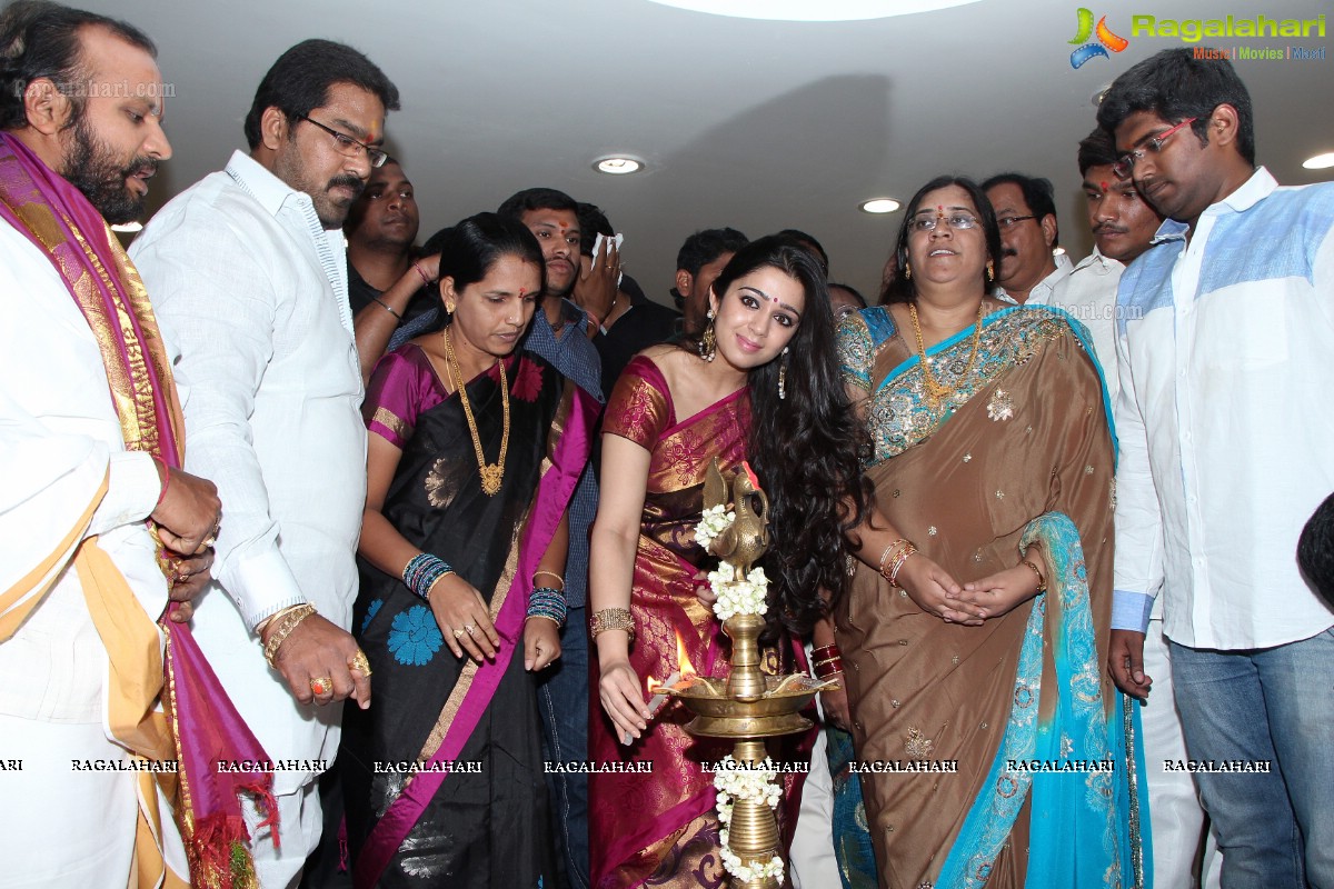 Charmi launches K.S.Mega Shopping Mall, Hyderabad